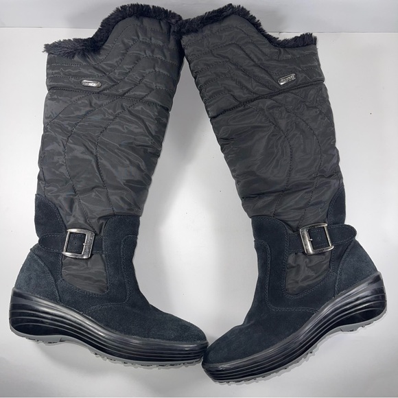 Pajar Shoes - Pajar Canada Natasha Black Quilted Boots EU 37 (US 6-6.5)